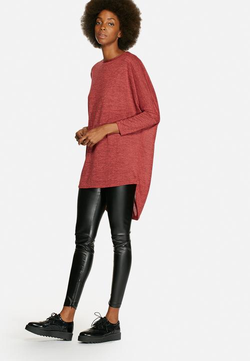 Influence. - Jersey Long Sleeves Tunic Top