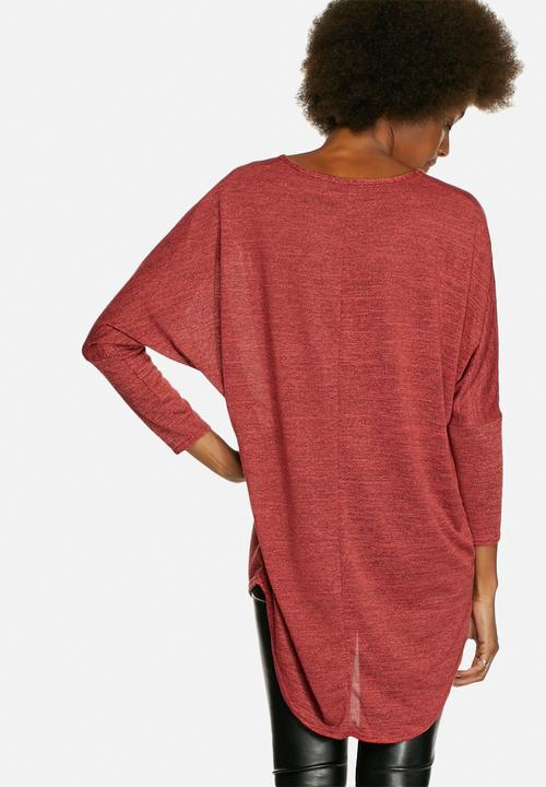 Influence. - Jersey Long Sleeves Tunic Top