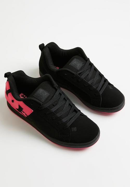 DC - Court graffik - black/hot pink
