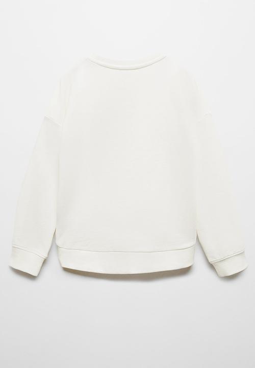 MANGO - Sweatshirt dublini - light beige