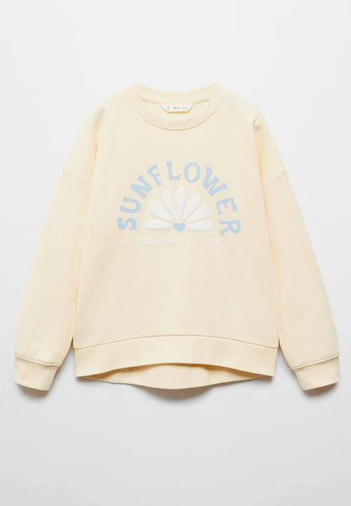 MANGO - Sweatshirt dublini - yellow
