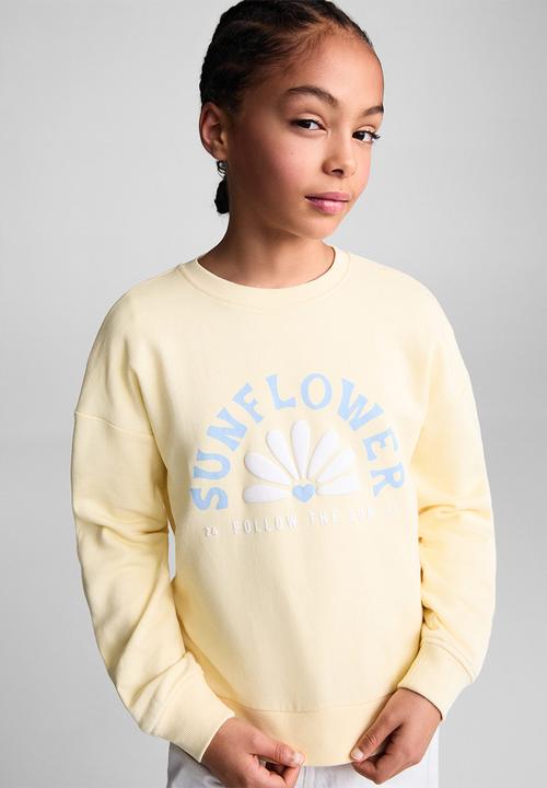 MANGO - Sweatshirt dublini - yellow