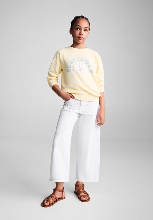 MANGO - Sweatshirt dublini - yellow