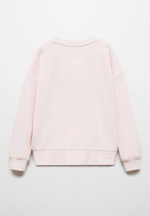 MANGO - Sweatshirt dublini - light pink