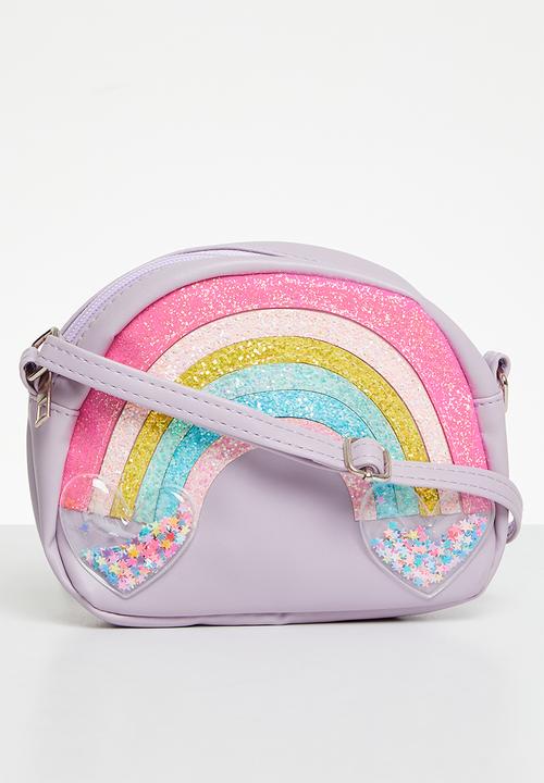 Pop Candy - Rainbow cross bodybag - purple