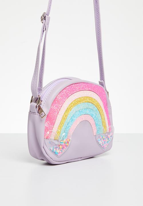 Pop Candy - Rainbow cross bodybag - purple