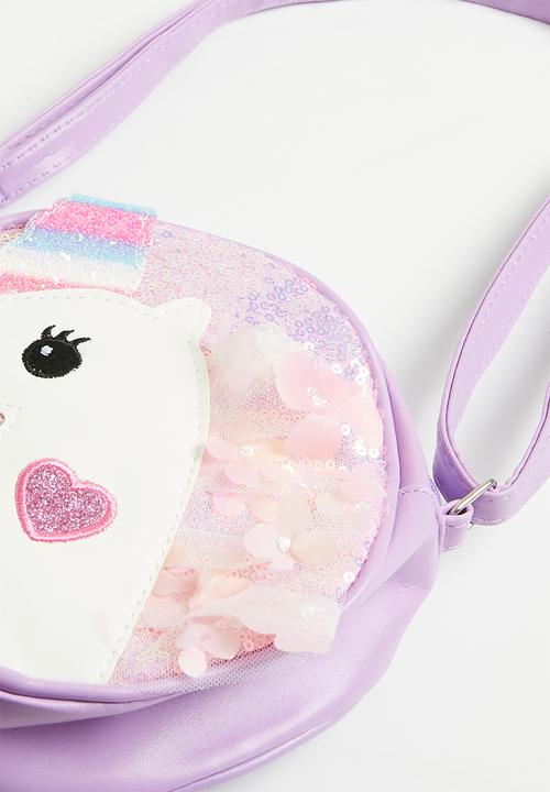 Pop Candy - Unicorn crossbody bag - purple
