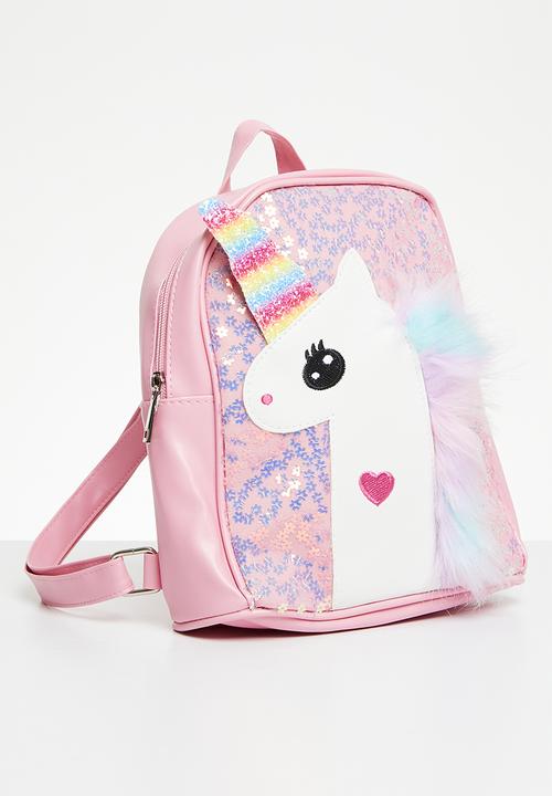 Pop Candy - Mettalic back pack - pink