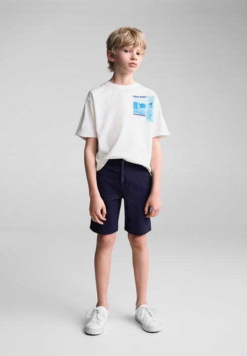 MANGO - Bermuda shorts francia1 - navy