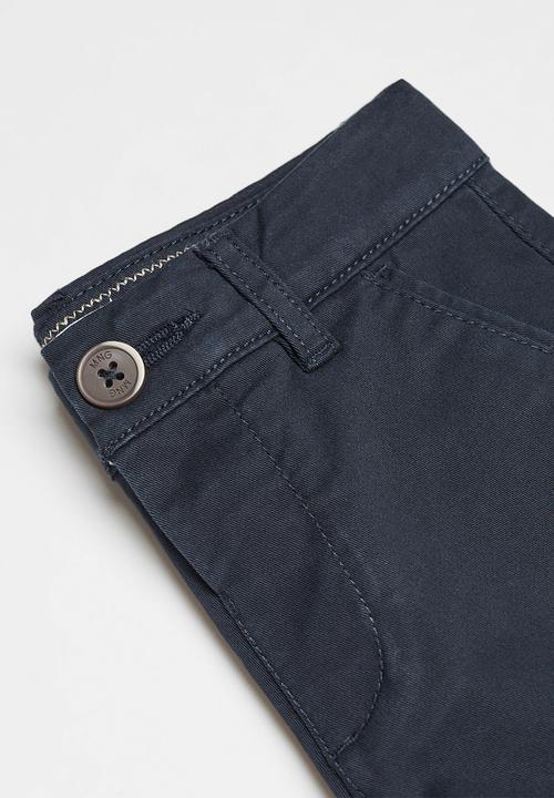 MANGO - Bermuda shorts berchi - navy