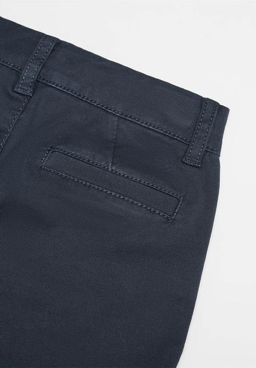 MANGO - Bermuda shorts berchi - navy