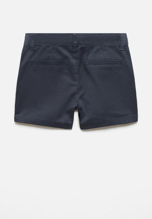 MANGO - Bermuda shorts berchi - navy