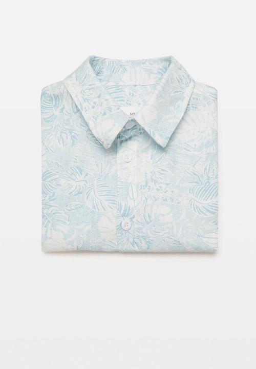 MANGO - Shirt habana - turquoise