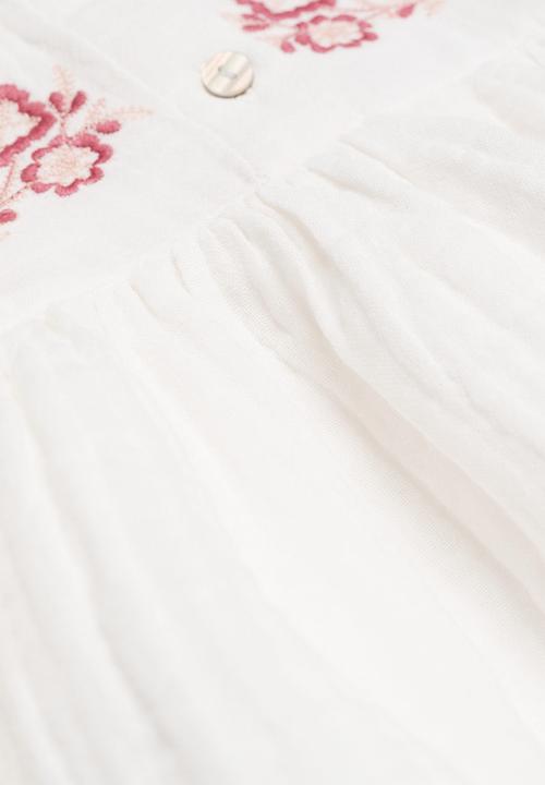 MANGO - Blouse texas - white