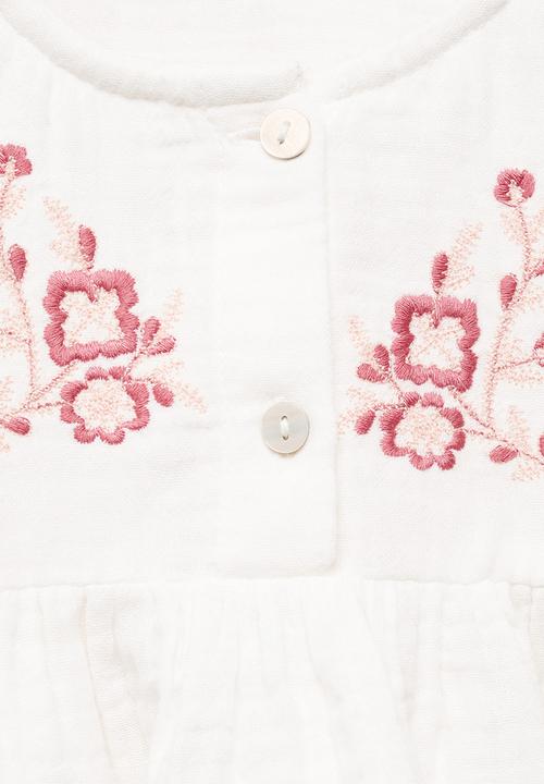 MANGO - Blouse texas - white