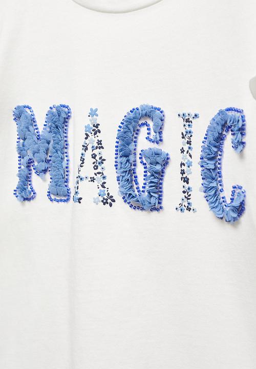 MANGO - T-shirt magic - offwhite