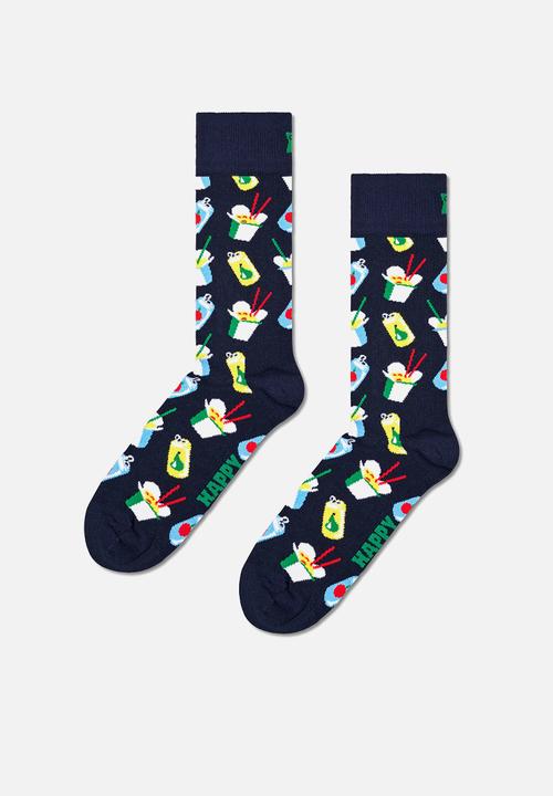 Happy Socks - 4-Pack Food And Truck Socks Gift Set - White