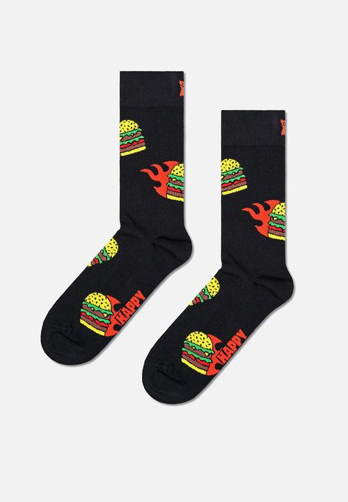 Happy Socks - 4-Pack Food And Truck Socks Gift Set - White