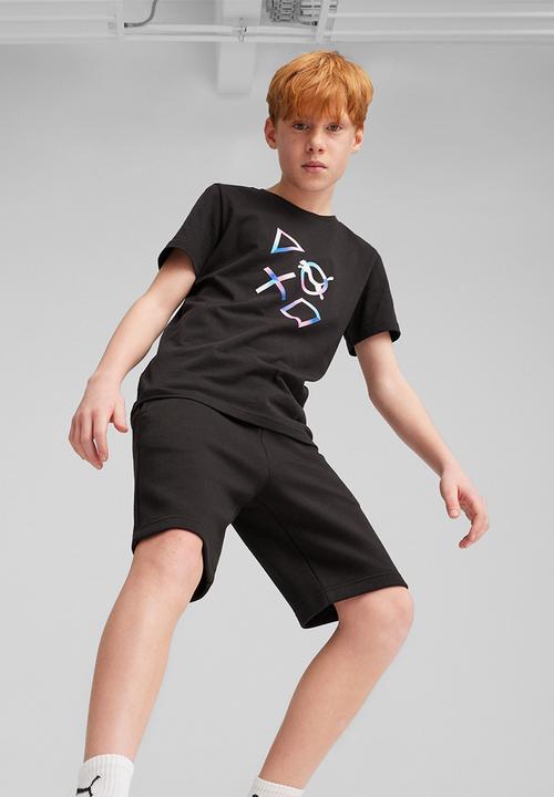 PUMA - Puma x playstation graphic tee - puma black