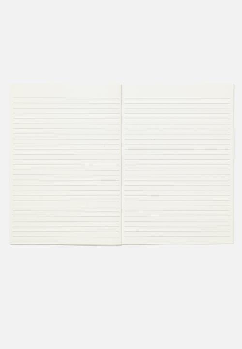 Typo - B5 3 pack Notebook - Ideas Are Served