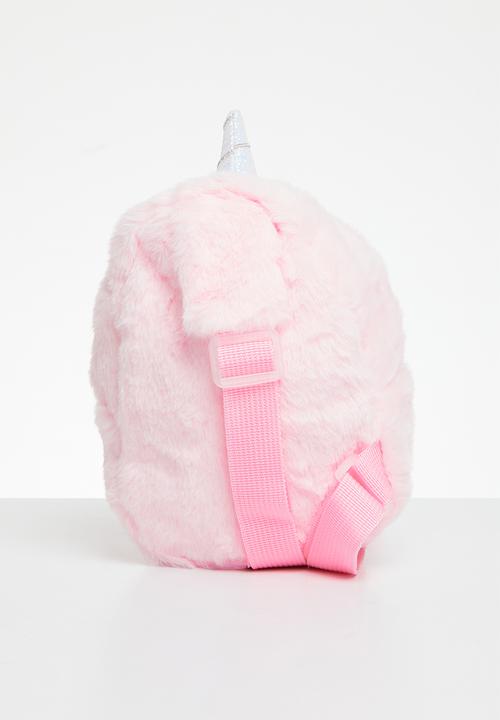 Pop Candy - Plush unicorn handbag - pink