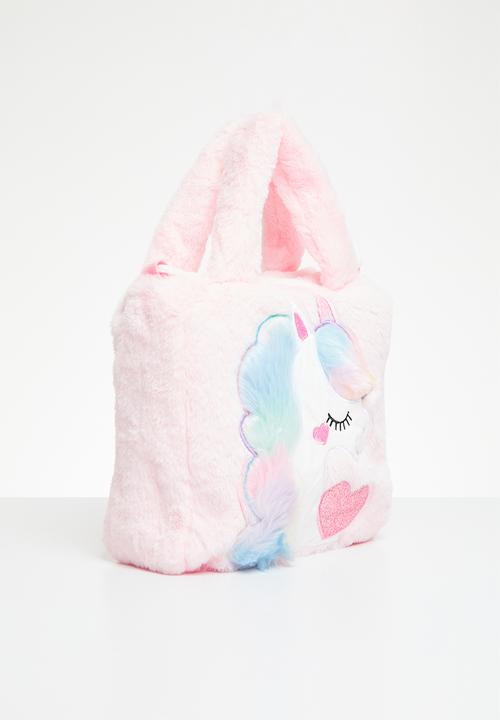 Pop Candy - Plush crossbody bag - pink