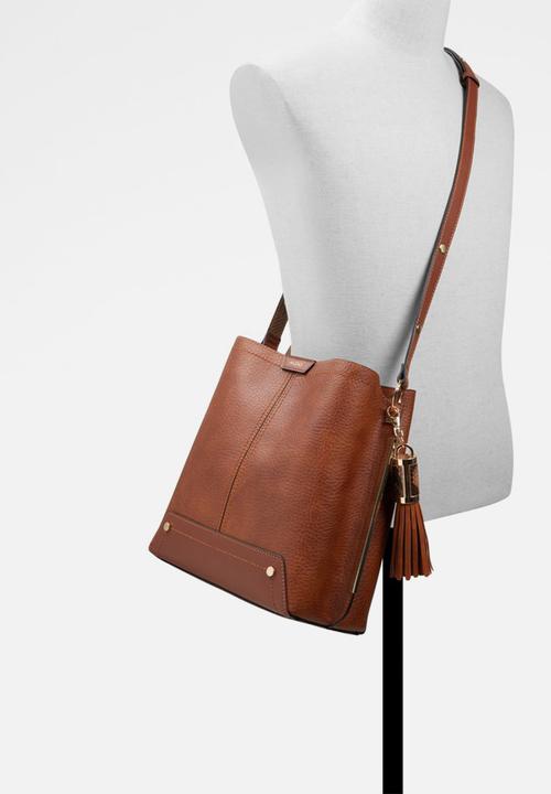 ALDO - Callia Shoulder bag - Cognac