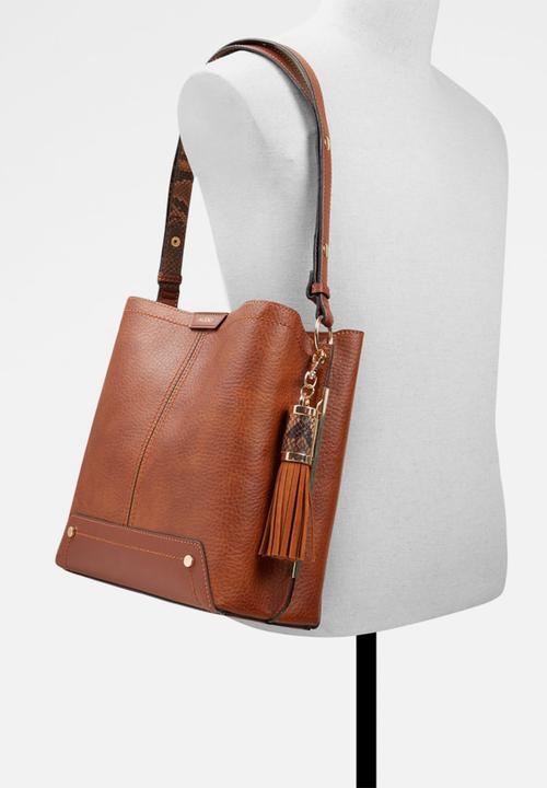 ALDO - Callia Shoulder bag - Cognac