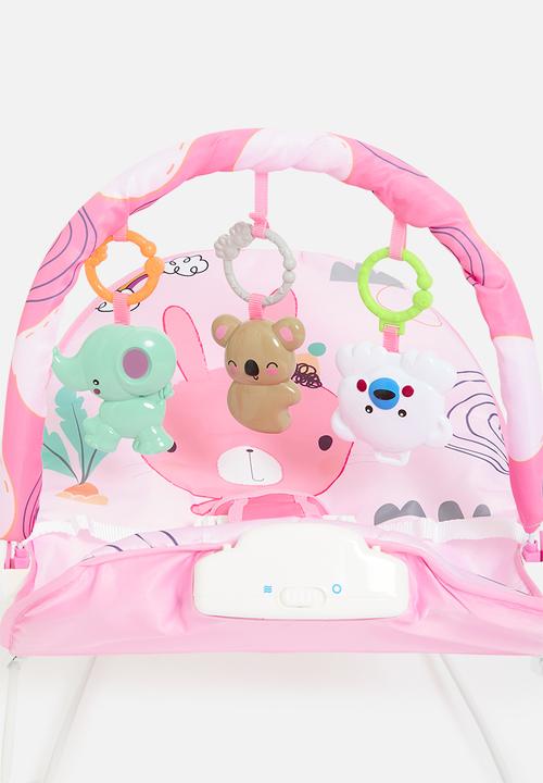 Pop Candy - Printed rocking bouncer - pink