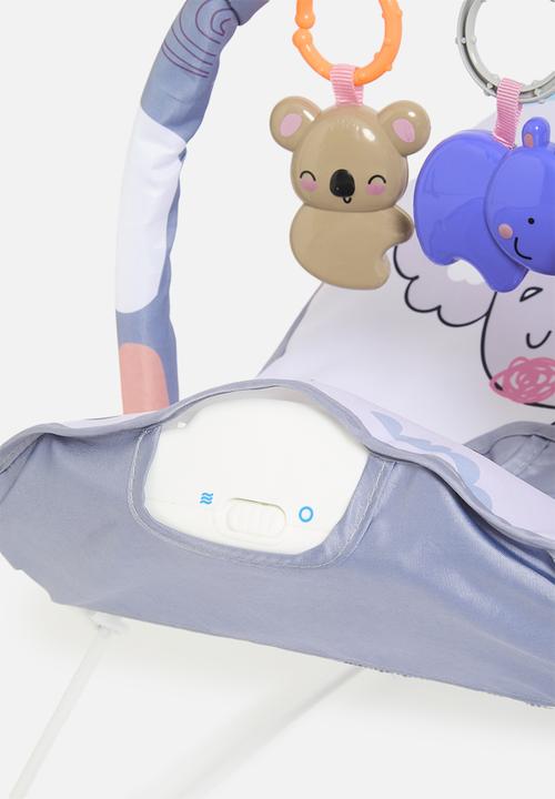 Pop Candy - Printed rocking bouncer - blue