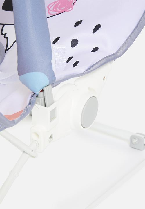 Pop Candy - Printed rocking bouncer - blue