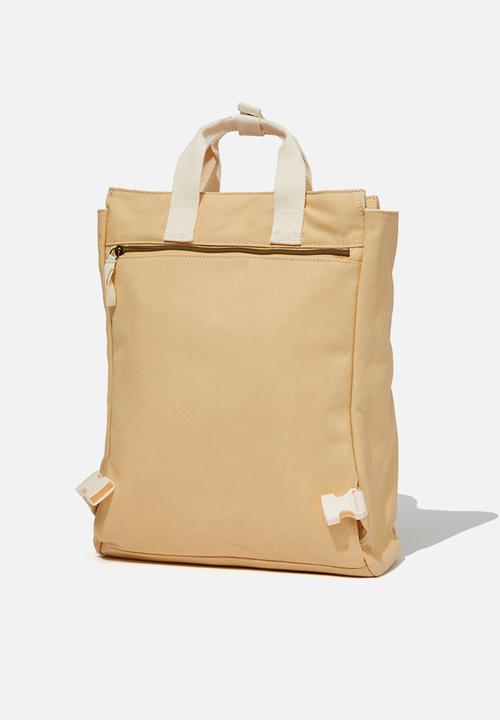 Typo - Got Your Back Tote Backpack - Latte