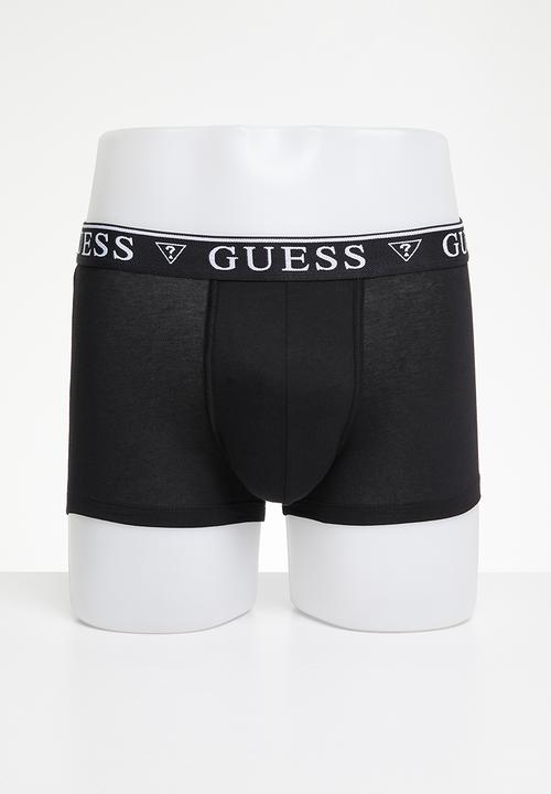 GUESS - Njfmb boxer trunk 5 pack - jet black 