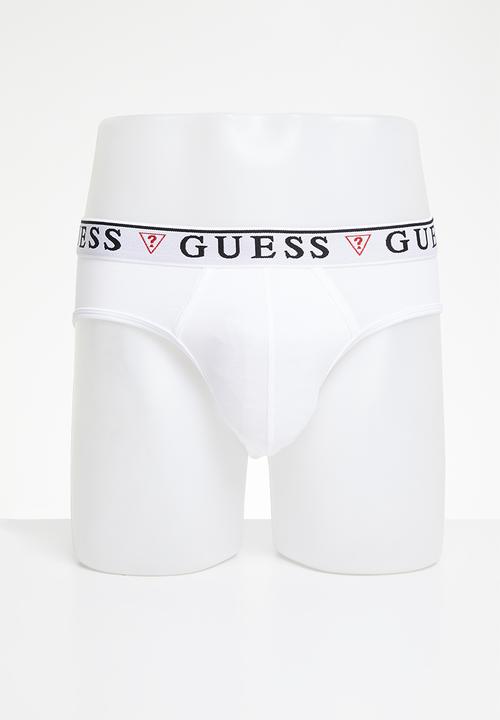 GUESS - Brian hero brief 3 pack - optic white