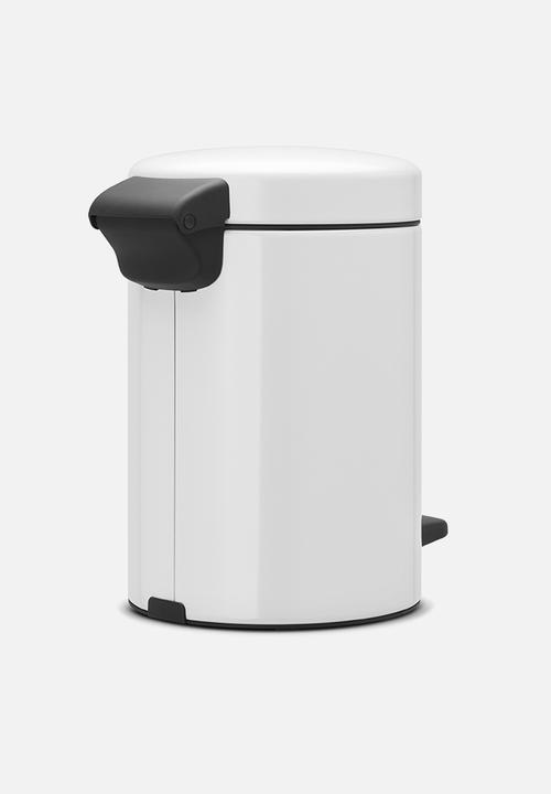 Brabantia - Newlcon pedal bin  - white