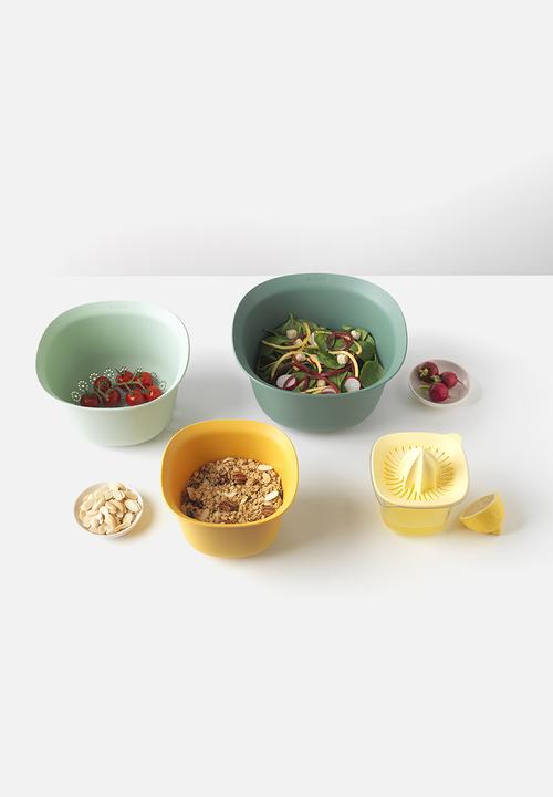 Brabantia - Tasty mixing bowl set of 4 - multi