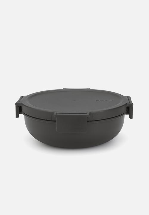 Brabantia - Make & Take salad bowl - dark grey