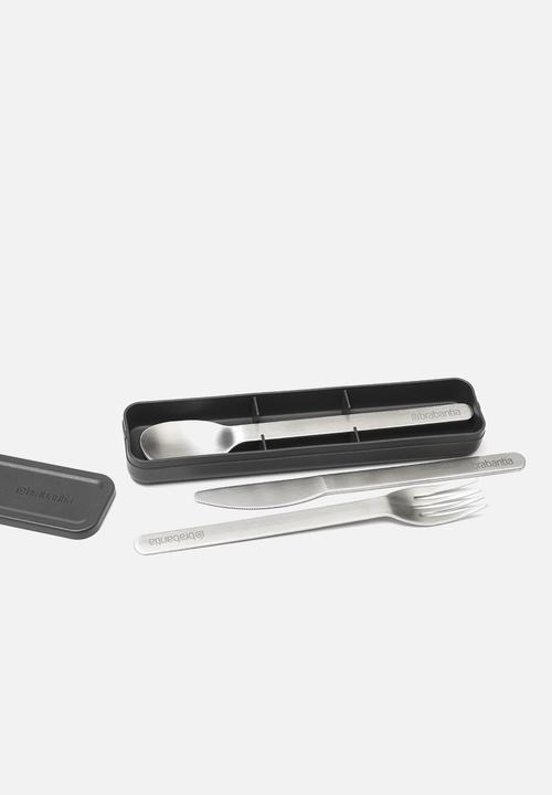 Brabantia - Make & Take cutlery set of 3 - dark grey