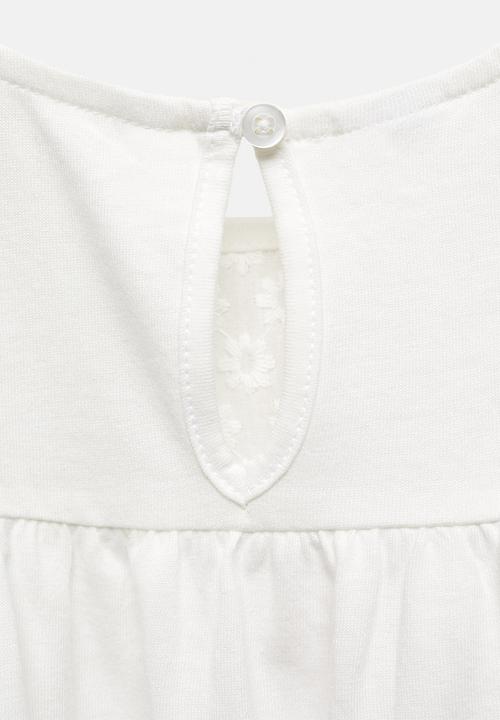 MANGO - T-shirt martha - offwhite