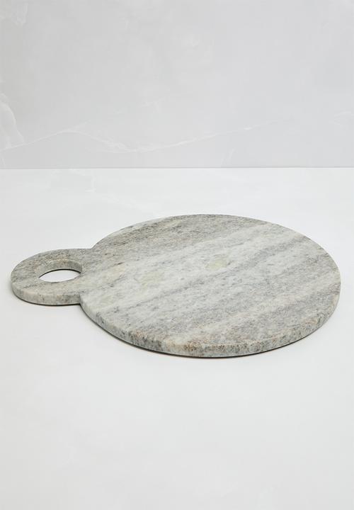 Sixth Floor - Round Marble Cheese Board - Natural