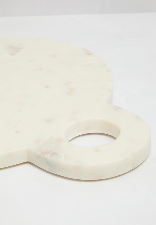 Sixth Floor - Round Marble Cheese Board - Bianco