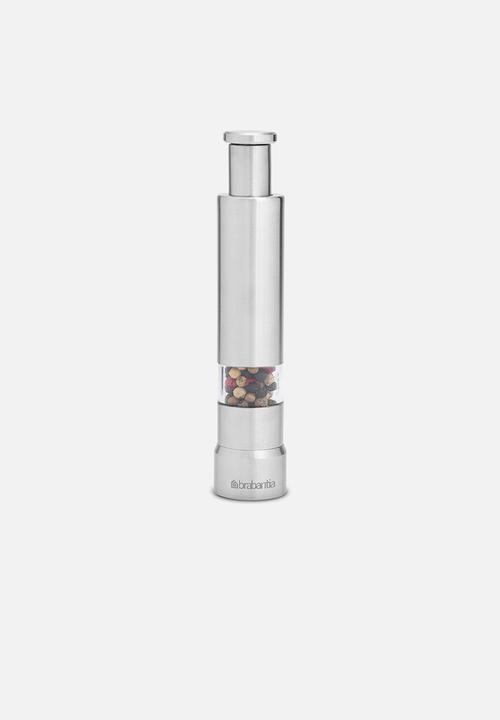 Brabantia - Matte steel salt & pepper crusher set
