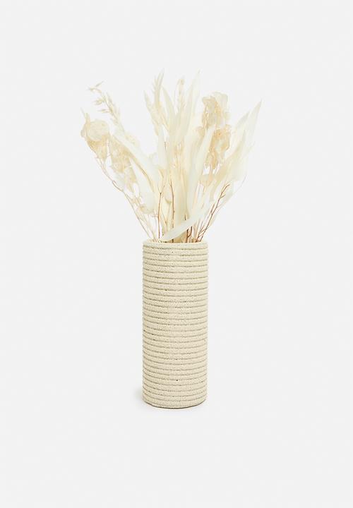 Bloom Space - Medium Dried Floral Arrangement - Bleached