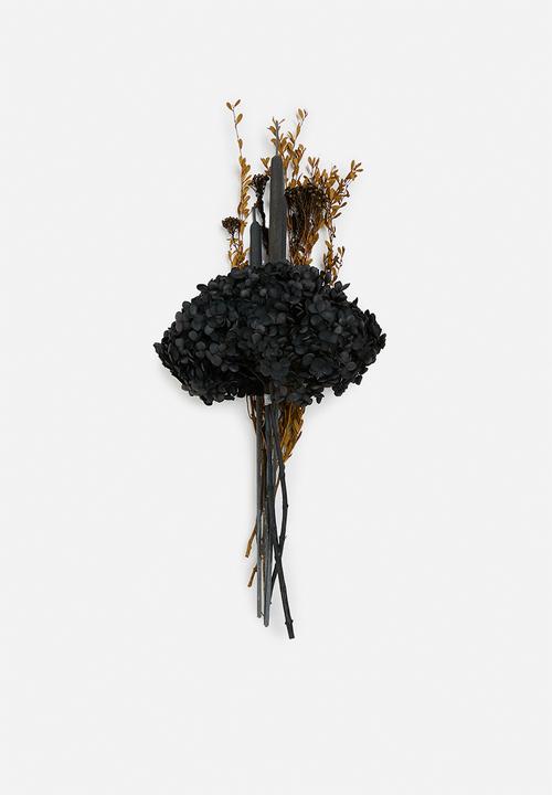 Bloom Space - Large Dried Floral Arrangement - Charcoal