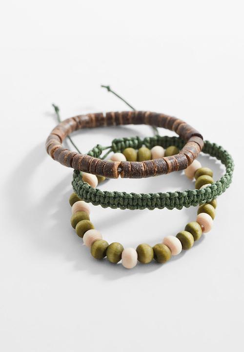MANGO - Bracelet adventur - khaki