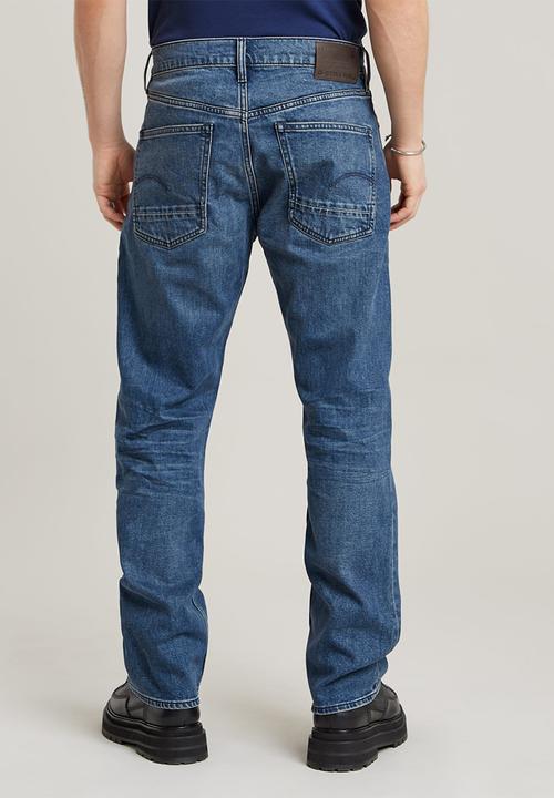 G-STAR - Dakota Regular Straight Elto pure stretch denim - faded cascade