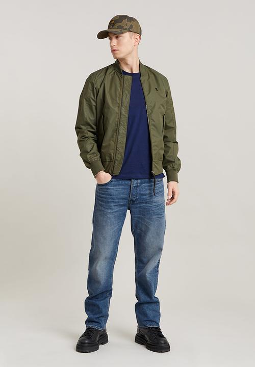 G-STAR - Dakota Regular Straight Elto pure stretch denim - faded cascade