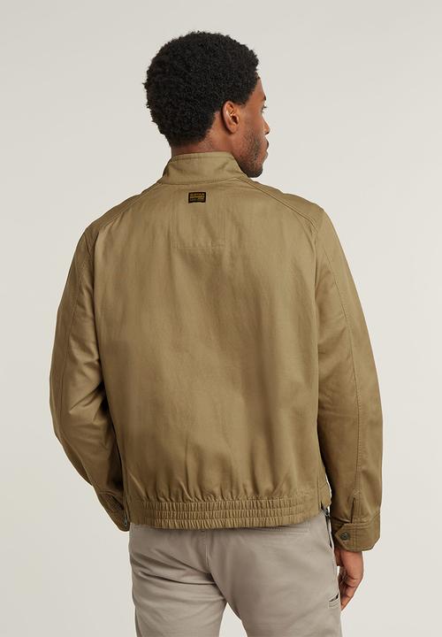 G-STAR - Lt wt deck jkt Draper dobby - safari