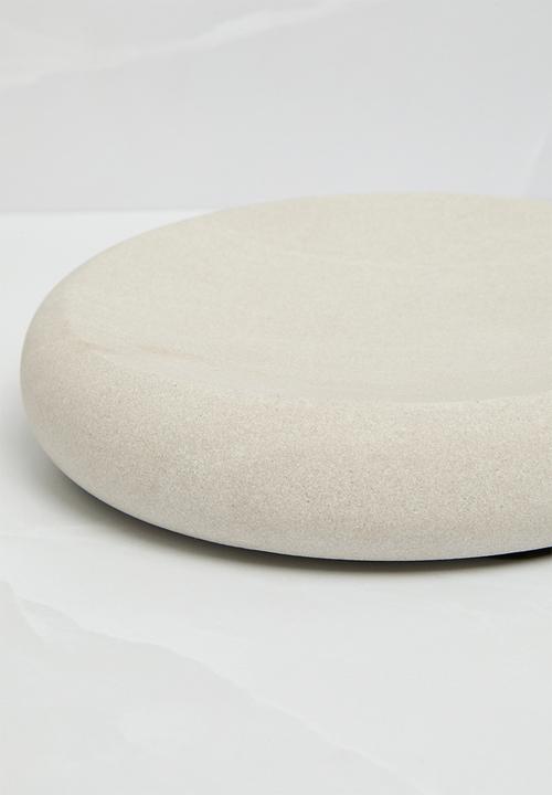 Sixth Floor - Sandstone Trinket Tray - natural