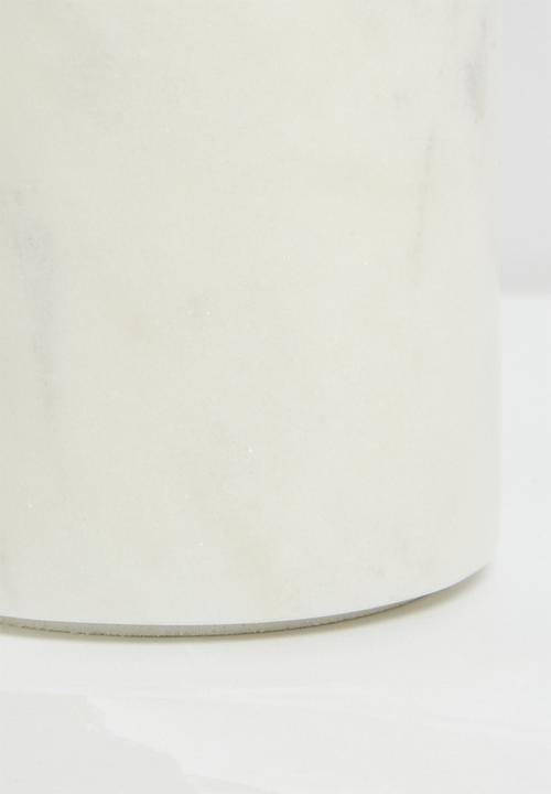 Sixth Floor - Marble Soap Dispenser Bianco